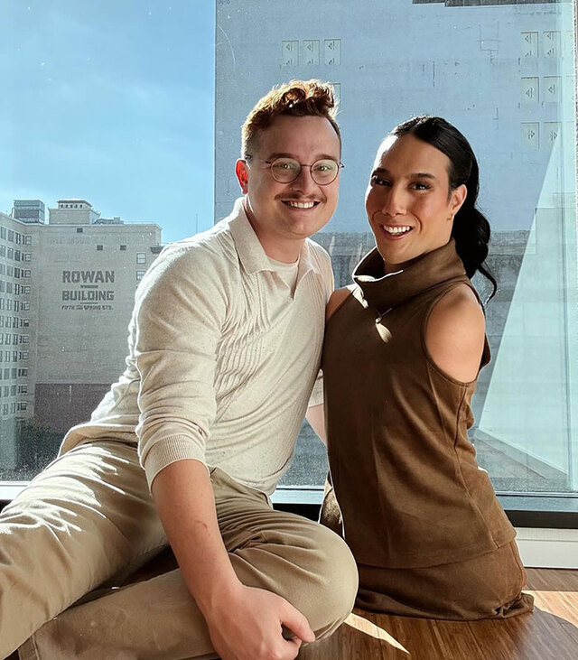 The foundation of her current marital journey began in February 2020, when she matched on Tinder with Adam