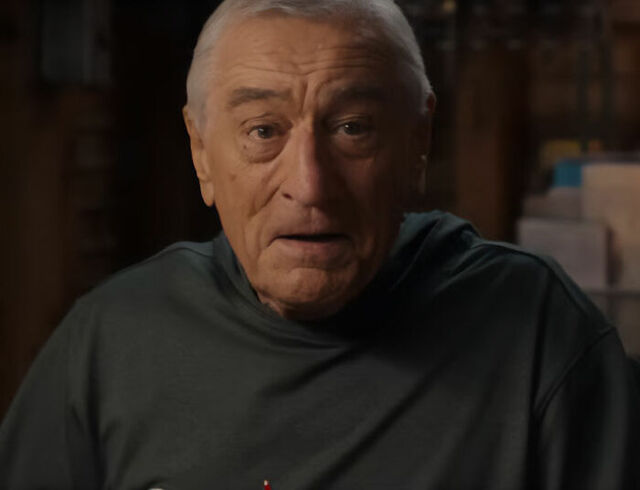 Veteran star Robert De Niro looks utterly stunned as his high praise for Ariana Grande creates a global controversy.