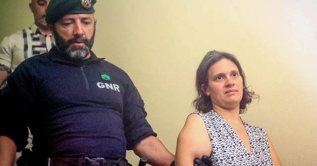 Portuguese authorities interacting with the rescued toddlers following their ordeal on the isolated road.