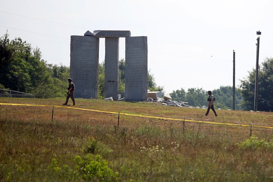 Georgia Guidestones destroyed after explosion