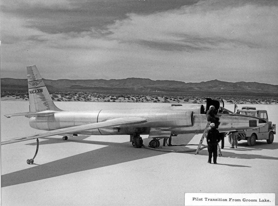 Area 51 and the Accidental Test Flight - CIA