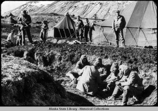 Japanese prisoners - Attu. - Alaska State Library-Historical Collections - Alaska's Digital Archives