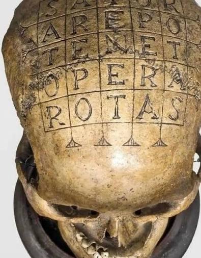 The Sator Square, a five-line Latin palindrome consisting of the words SATOR, AREPO, TENET, OPERA, and ROTAS, has been the subject of fascination and debate for centuries. A notable example is its