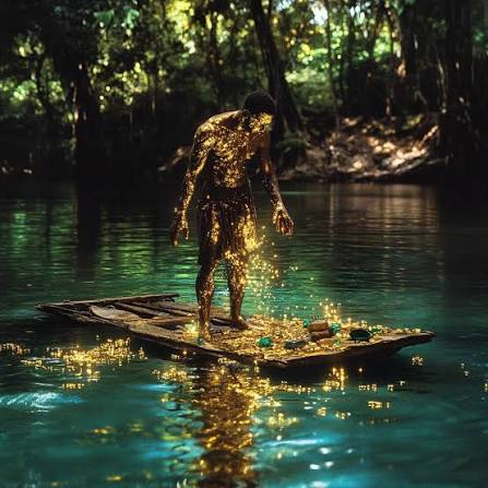El Dorado – The Golden One Meet El Dorado, a legendary figure rooted in  Muisca tradition. Originally, the term referred not to a city, but to a  ritual leader known as “The