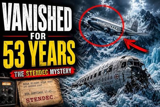 In 1947, the plane Star Dust sent a hurried messed over the radio: “STENDEC.”  No one understood what it meant—but soon, the chilling truth became all too  clear. | Factinate