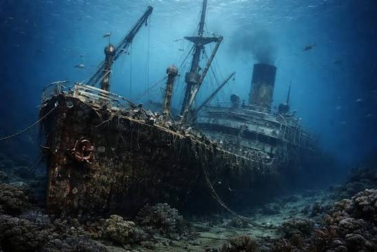 SS Waratah wreck imagined today