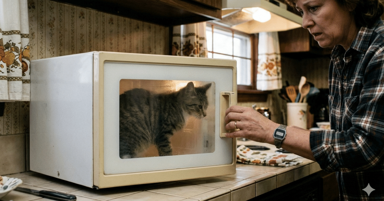 The Microwave Cat [Urban Legend]｜Grisly ネット小説家