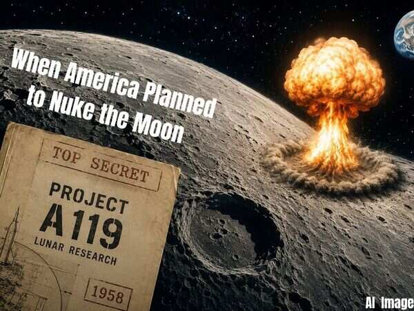 In 1958, the US planned to detonate a nuclear bomb on the Moon. Why project A119 never happened - The Economic Times